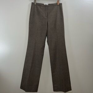 Tan Calvin Klein Wide Leg Wool Trouser Women’s Size 6